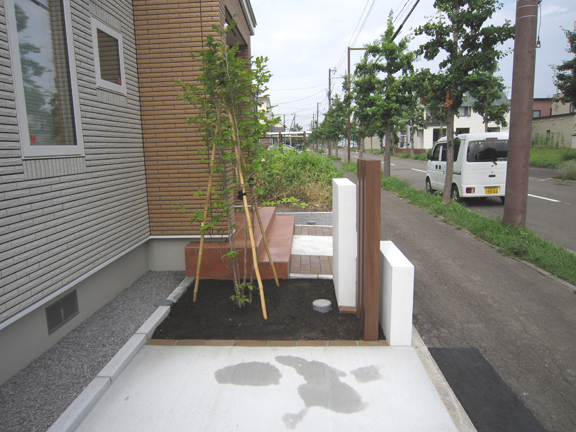 一条工務店 外構 植栽