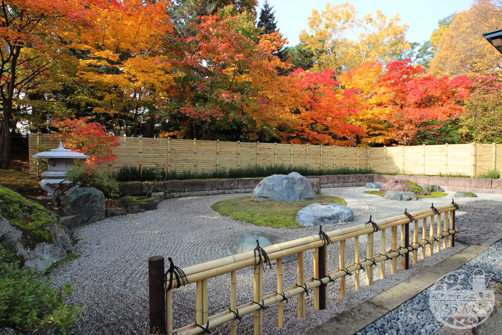 札幌　御簾垣　金閣寺垣