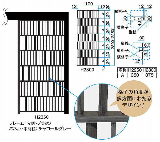 アクセントパネル