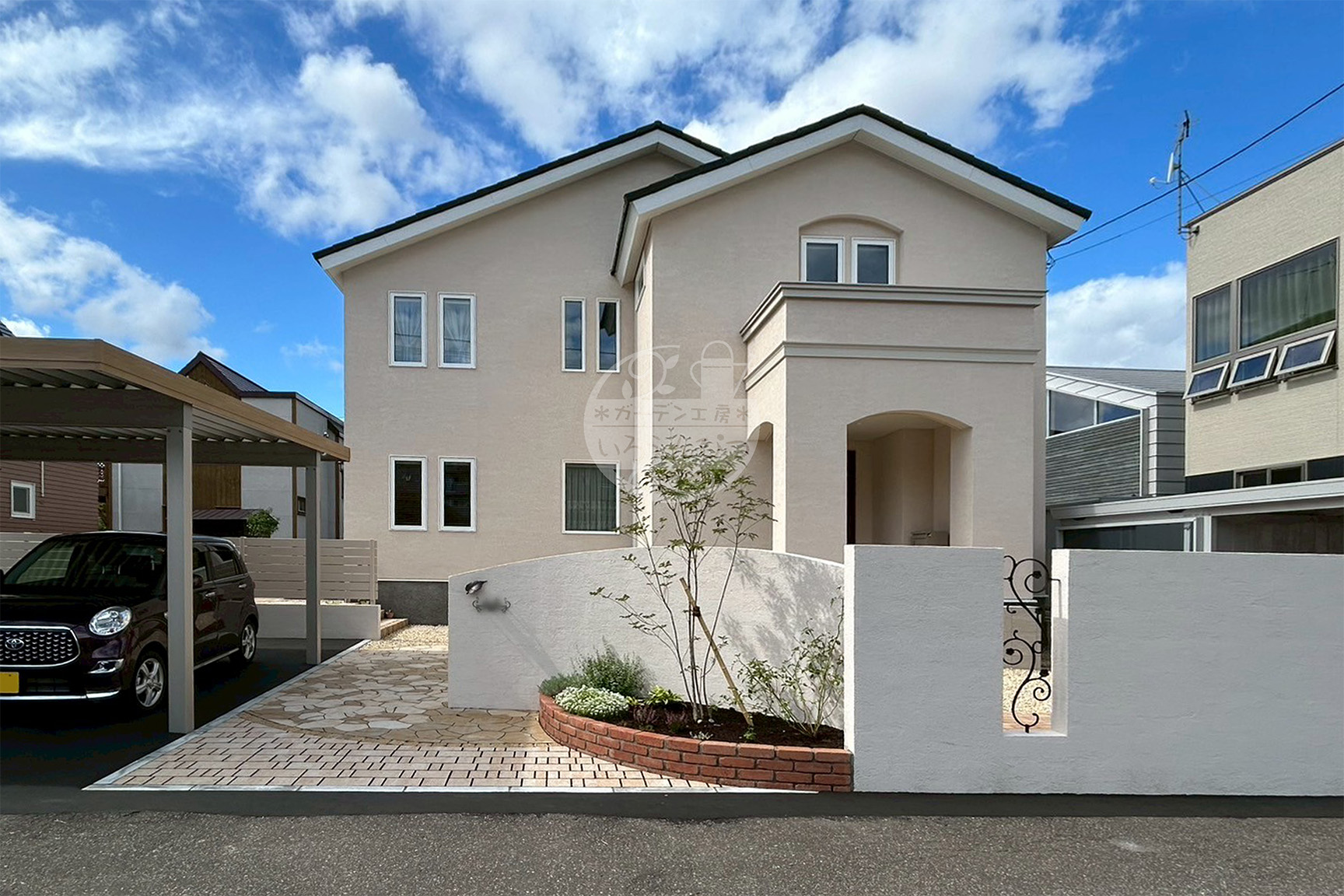 札幌市南区｜優しい色彩と曲線が美しい華やかな361㎡