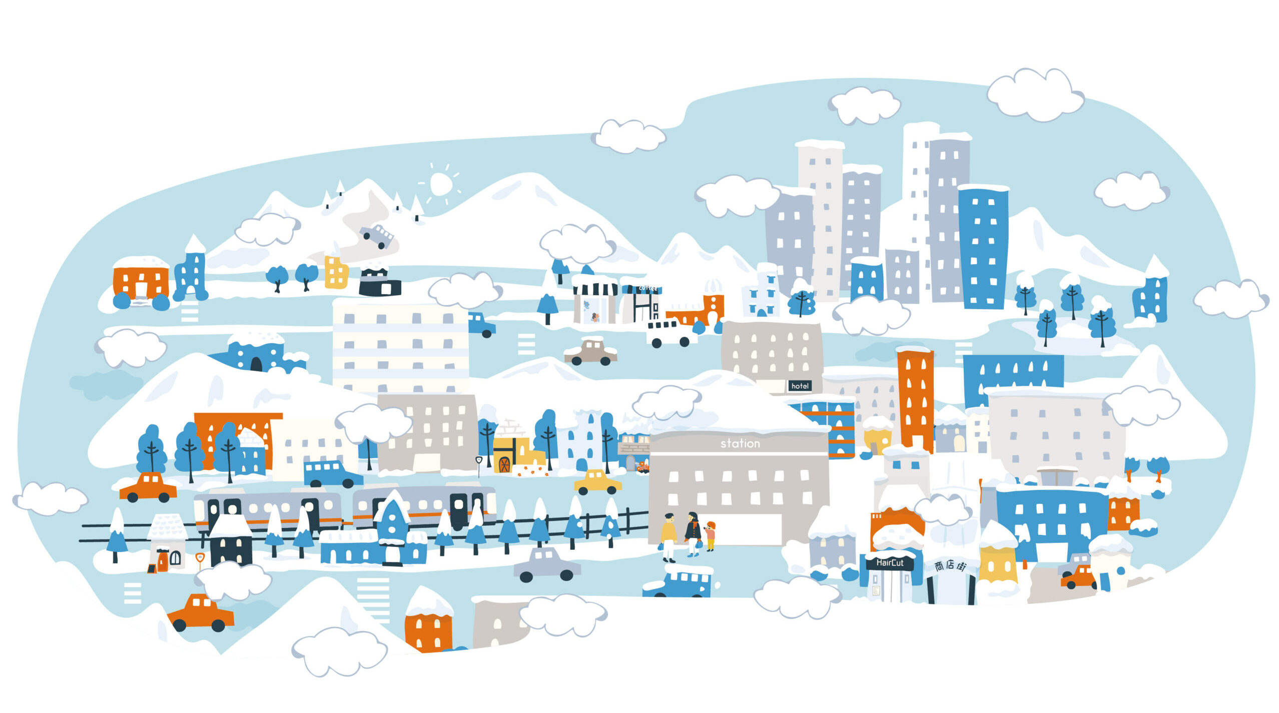 雪国で心地よく暮らすための外構づくり