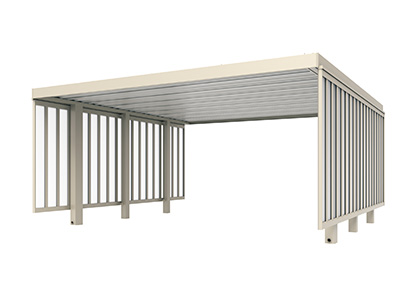 スタンダードタイプW型（サイドパネル両側面付き）