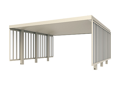 プレミアムタイプW型（サイドパネル両側面付き）