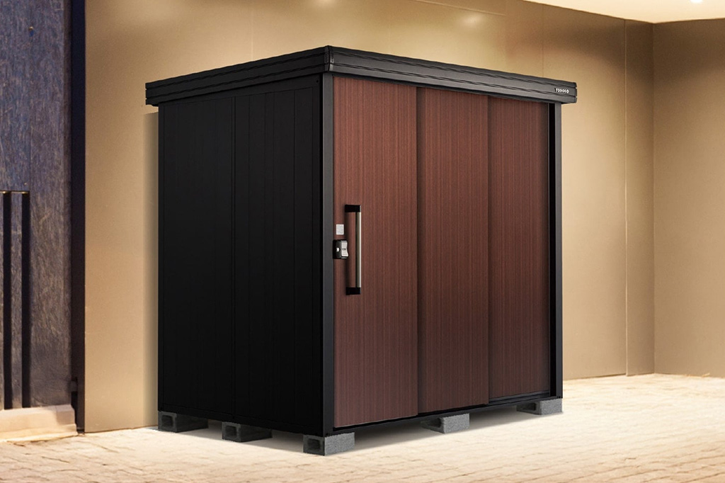 ヨド物置　BLACKエルモ