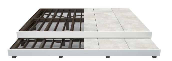 タイルデッキ構造